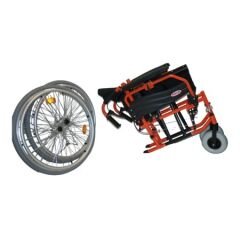 Poylin P967 Alüminyum Tekerlekli Sandalye (40 cm)