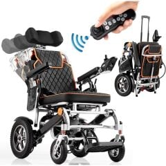 Poylin P206 Kumandalı Ultra Hafif Katlanabilir Akülü Sandalye