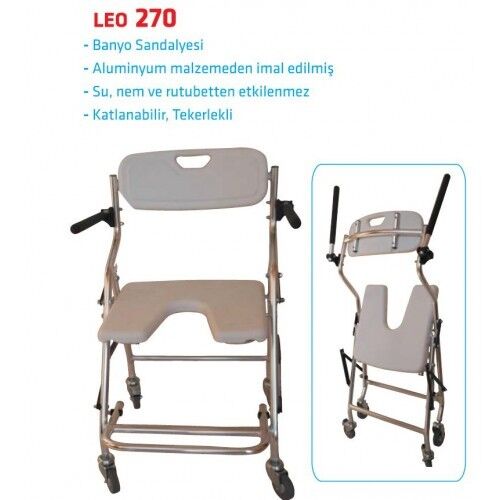 Leo 270 Banyo Tuvalet Sandalyesi