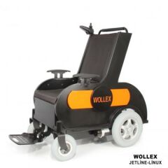 Wollex Jetline-Linux Refakatçi Sürüşlü Akülü Tekerlekli Sandalye