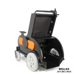 Wollex Jetline-Linux Refakatçi Sürüşlü Akülü Tekerlekli Sandalye